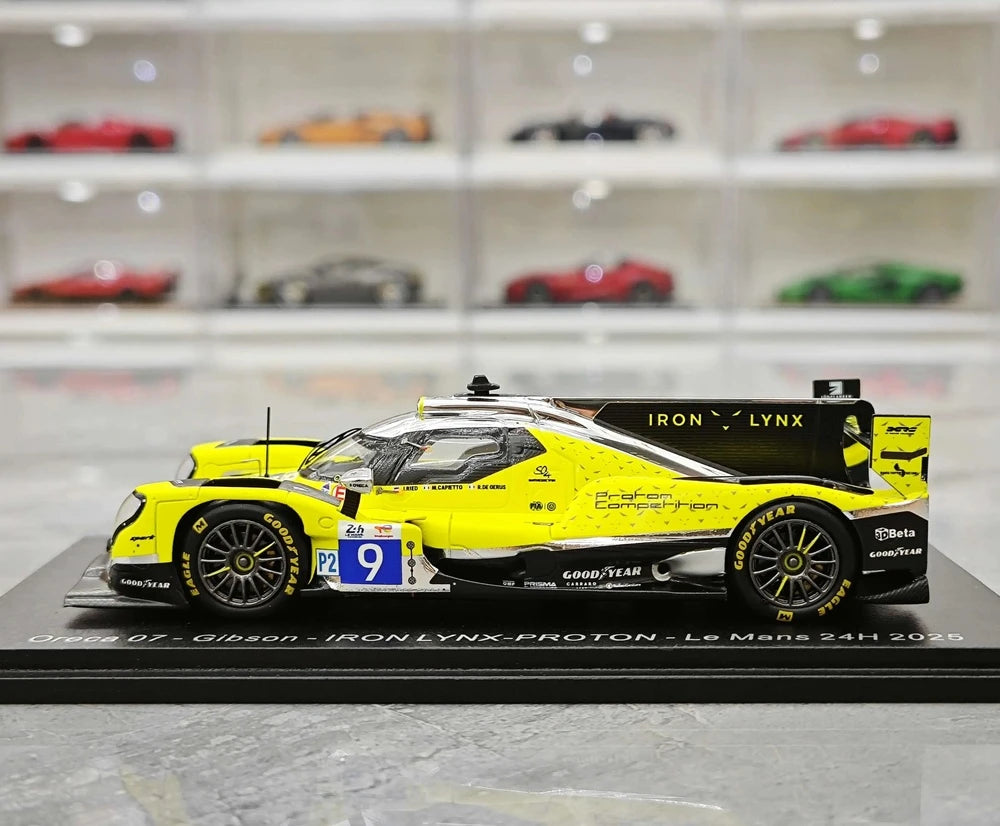 1:43 Oreca 2025 07-Gibson #9 Le Mans model car by Spark - view 5