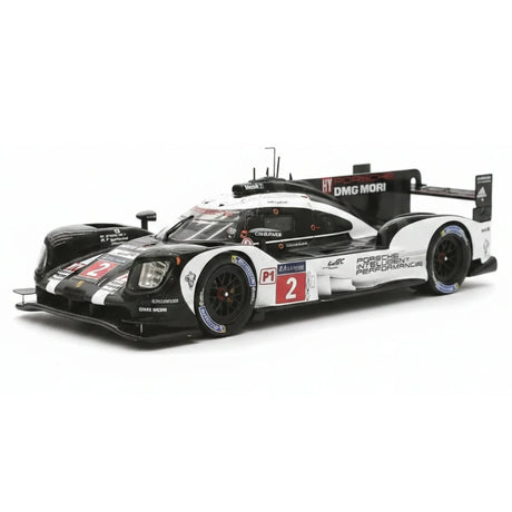 1:43 Porsche 2016 919 Hybrid #2 Winner 24h Le Mans model car by Spark - view 15