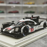 1:43 Porsche 2016 919 Hybrid #2 Winner 24h Le Mans model car by Spark - view 3