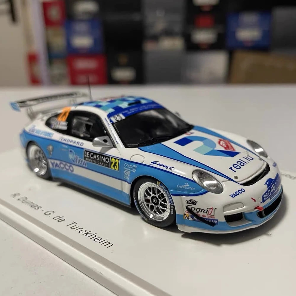 [Spark] 1:43 Porsche 2017 911 997 GT3 RS Winner RGT Class Monte Carlo Model Car Resin