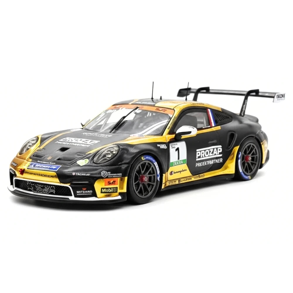 [Spark] 1:43 Porsche 2024 911 992 GT3 #1 - Porsche Carrera Cup voiture miniature Resin / Closed Body