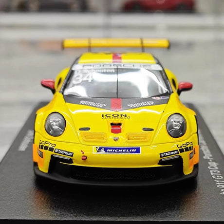 [Spark] 1:43 Porsche 2024 911(992) GT3 #34 - Porsche Carrera Cup Model Car Resin / Closed Body