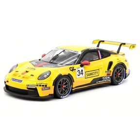 [Spark] 1:43 Porsche 2024 911(992) GT3 #34 - Porsche Carrera Cup Model Car Resin / Closed Body