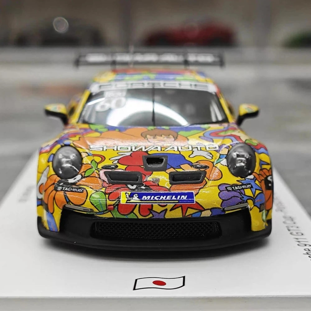 [Spark] 1:43 Porsche 2024 911 992 GT3 #60 - Porsche Carrera Cup voiture miniature Resin / Closed Body