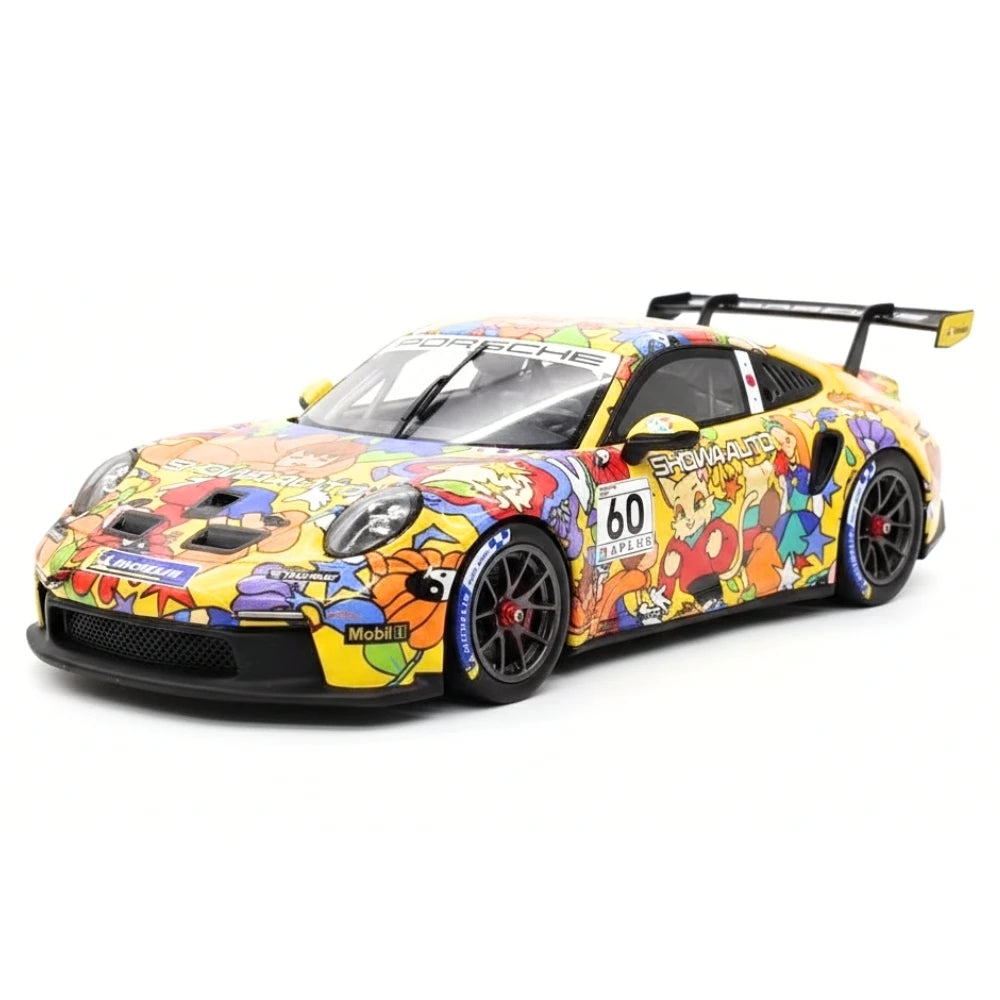 [Spark] 1:43 Porsche 2024 911 992 GT3 #60 - Porsche Carrera Cup voiture miniature Resin / Closed Body