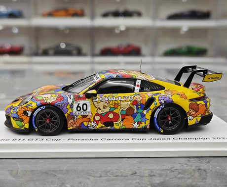 [Spark] 1:43 Porsche 2024 911 992 GT3 #60 - Porsche Carrera Cup modelauto Hars / Closed Body