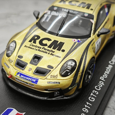 1:43 Porsche 2024 911 GT3 Cup #11 Porsche Carrera Cup Le Mans model car by Spark - view 10
