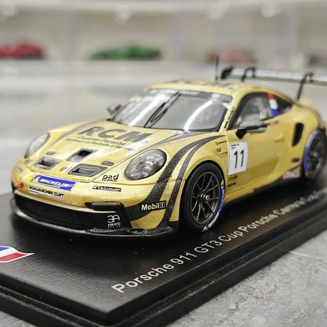 1:43 Porsche 2024 911 GT3 Cup #11 Porsche Carrera Cup Le Mans model car by Spark - view 3