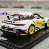 1:43 Porsche 2024 911 GT3 Cup #12 Porsche Carrera Cup Le Mans model car by Spark - view 8