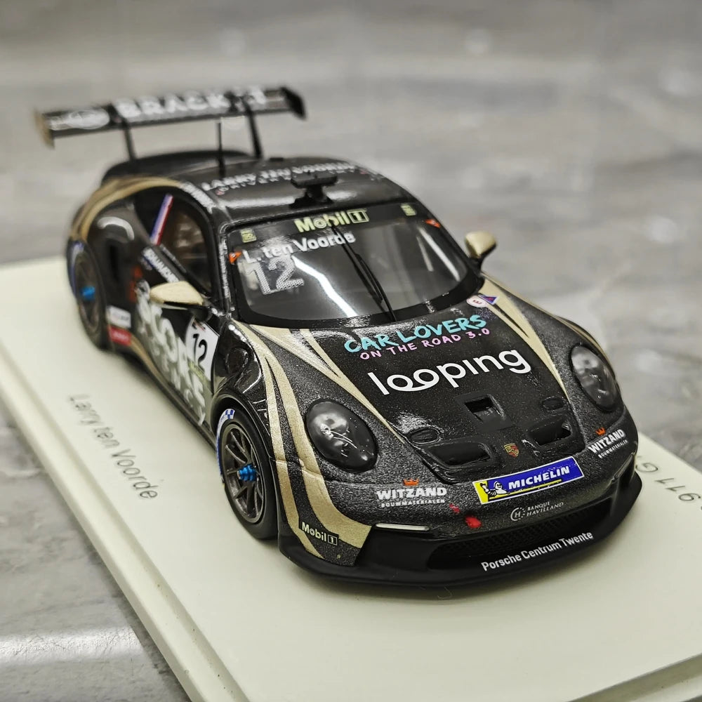 1:43 Porsche 2024 911 GT3 Cup Larry ten Voorde #12 Porsche Supercup Champion model car by Spark - view 10
