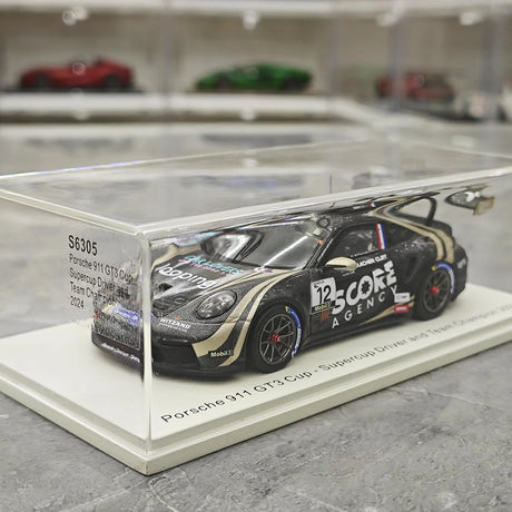 1:43 Porsche 2024 911 GT3 Cup Larry ten Voorde #12 Porsche Supercup Champion model car by Spark - view 12