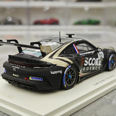 1:43 Porsche 2024 911 GT3 Cup Larry ten Voorde #12 Porsche Supercup Champion model car by Spark - view 8