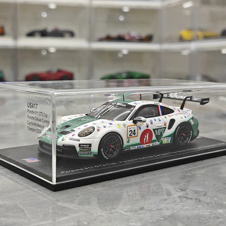 1:43 Porsche 2024 911 GT3 Cup #24 Porsche Carrera Cup Le Mans model car by Spark - view 12