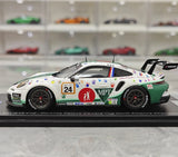 1:43 Porsche 2024 911 GT3 Cup #24 Porsche Carrera Cup Le Mans model car by Spark - view 5