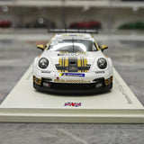 1:43 Porsche 2024 911 GT3 Cup #42 Porsche Carrera Cup Le Mans model car by Spark - view 1
