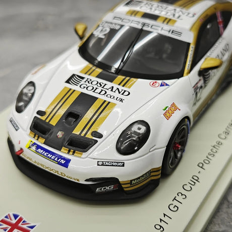 1:43 Porsche 2024 911 GT3 Cup #42 Porsche Carrera Cup Le Mans model car by Spark - view 11
