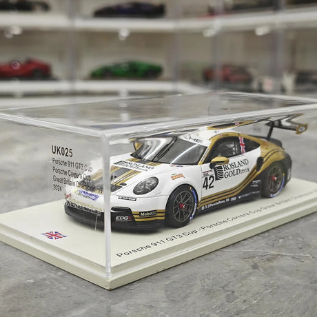 1:43 Porsche 2024 911 GT3 Cup #42 Porsche Carrera Cup Le Mans model car by Spark - view 12