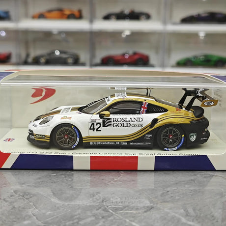 1:43 Porsche 2024 911 GT3 Cup #42 Porsche Carrera Cup Le Mans model car by Spark - view 14