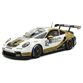 1:43 Porsche 2024 911 GT3 Cup #42 Porsche Carrera Cup Le Mans model car by Spark - view 15
