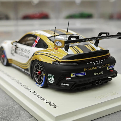 1:43 Porsche 2024 911 GT3 Cup #42 Porsche Carrera Cup Le Mans model car by Spark - view 6