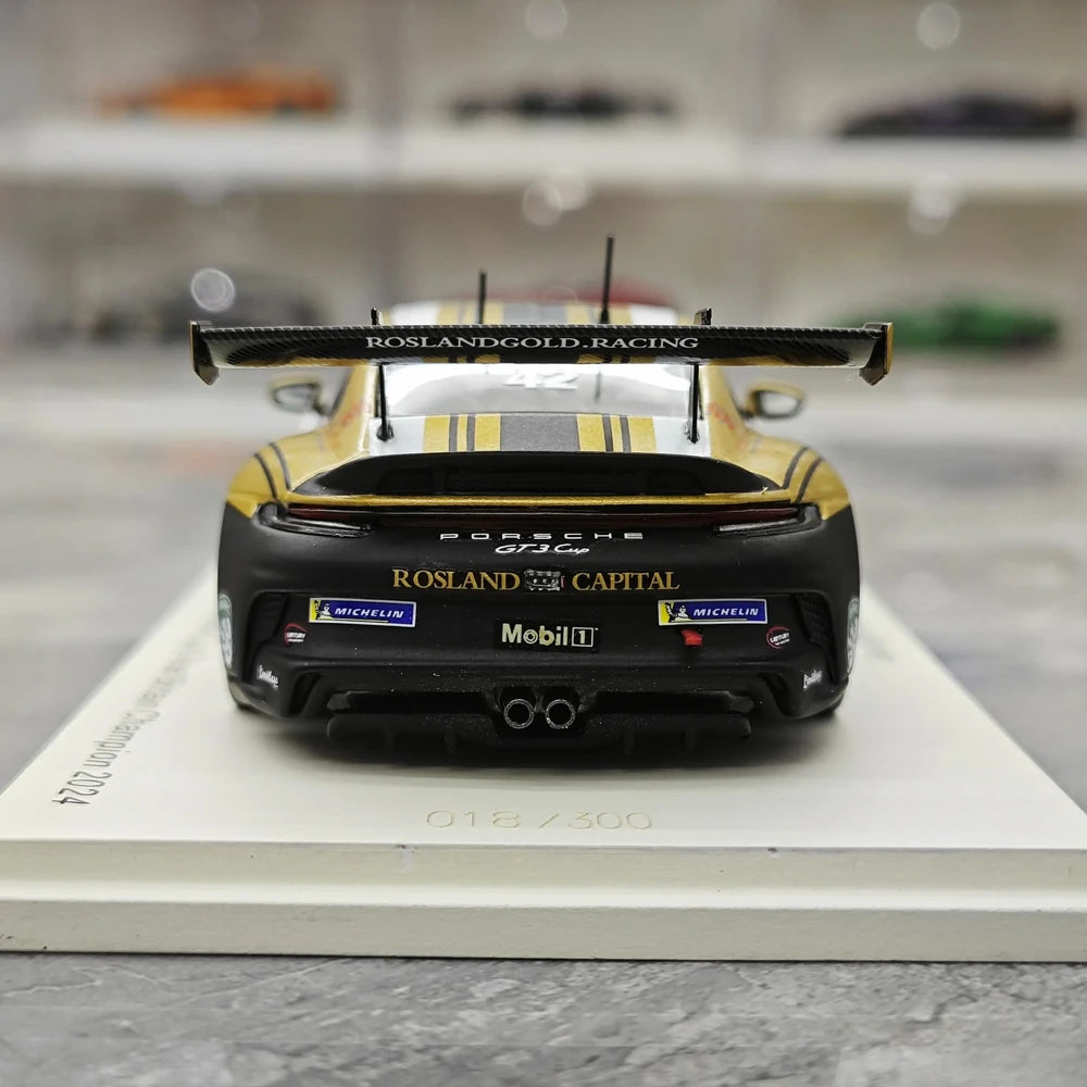 1:43 Porsche 2024 911 GT3 Cup #42 Porsche Carrera Cup Le Mans model car by Spark - view 7