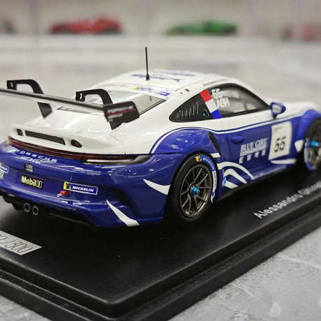 1:43 Porsche 2024 911 GT3 Cup #55 Porsche Carrera Cup Le Mans model car by Spark - view 8