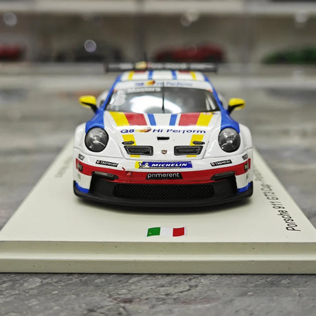 1:43 Porsche 2024 911 GT3 Cup #8 Porsche Carrera Cup Le Mans model car by Spark - view 1