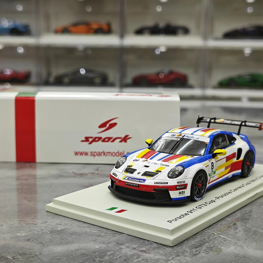 1:43 Porsche 2024 911 GT3 Cup #8 Porsche Carrera Cup Le Mans model car by Spark - view 13