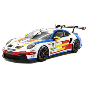 1:43 Porsche 2024 911 GT3 Cup #8 Porsche Carrera Cup Le Mans model car by Spark - view 15