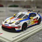 1:43 Porsche 2024 911 GT3 Cup #8 Porsche Carrera Cup Le Mans model car by Spark - view 3