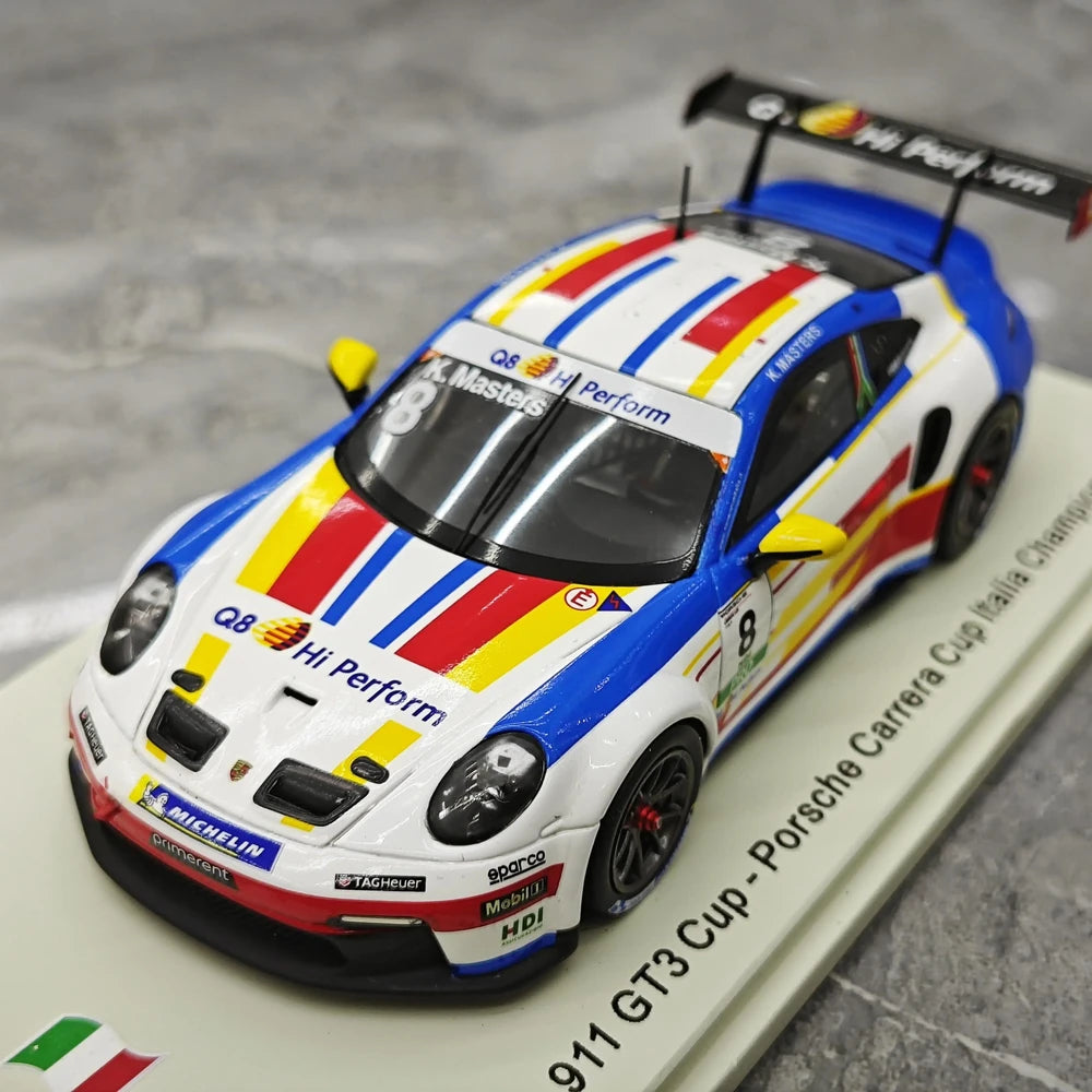 1:43 Porsche 2024 911 GT3 Cup #8 Porsche Carrera Cup Le Mans model car by Spark - view 4