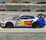 1:43 Porsche 2024 911 GT3 Cup #8 Porsche Carrera Cup Le Mans model car by Spark - view 5