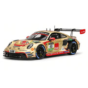 Spark Porsche 2025 911 992 GT3 R zwart Falcon Team EAE #48 1:43 – Collectible modelauto