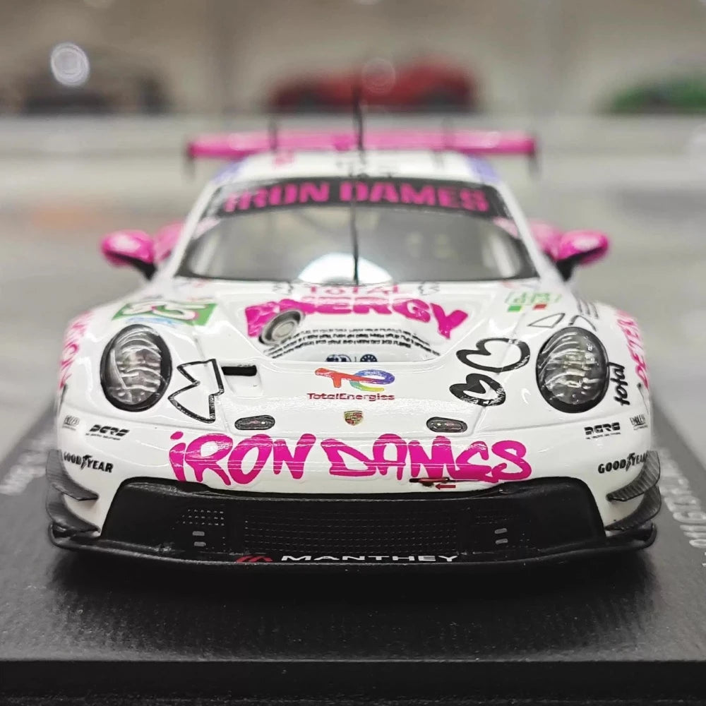 [Spark] 1:43 Porsche 2025 911 992 GT3 R LMGT3 - Iron Dames - Le Mans 24H Model Car Resin