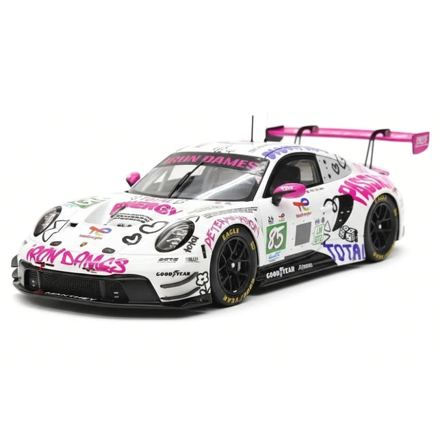 [Spark] 1:43 Porsche 2025 911 992 GT3 R LMGT3 - Iron Dames - Le Mans 24H voiture miniature Resin