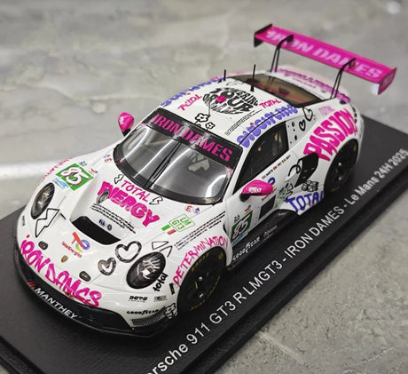 [Spark] 1:43 Porsche 2025 911 992 GT3 R LMGT3 - Iron Dames - Le Mans 24H Model Car Resin
