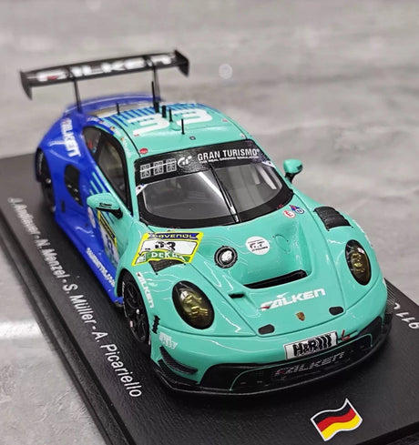 [Spark] 1:43 Porsche 2025 911 GT3 Cup #33 24H Nurburgring Model Car Resin / Closed Body