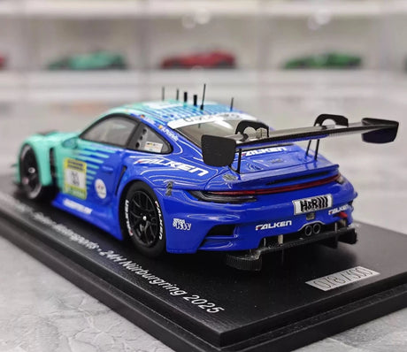 [Spark] 1:43 Porsche 2025 911 GT3 Cup #33 24H Nurburgring Model Car Resin / Closed Body