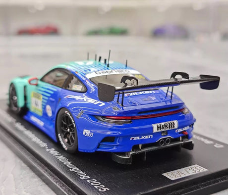 [Spark] 1:43 Porsche 2025 911 GT3 Cup #44 24H Nurburgring Model Car Resin / Closed Body