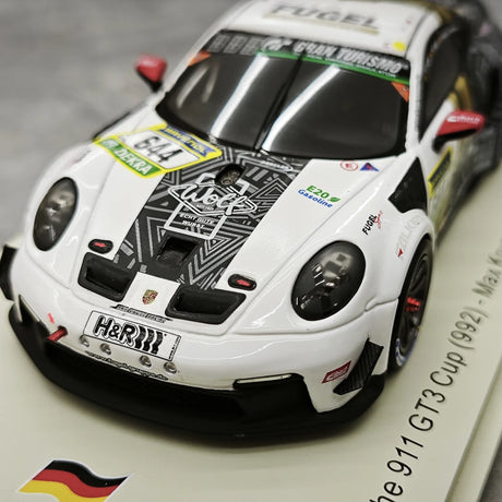 1:43 Porsche 2025 911 GT3 Cup 992 #644 Max Kruse Racing 24h Nurburgring model car by Spark - view 11