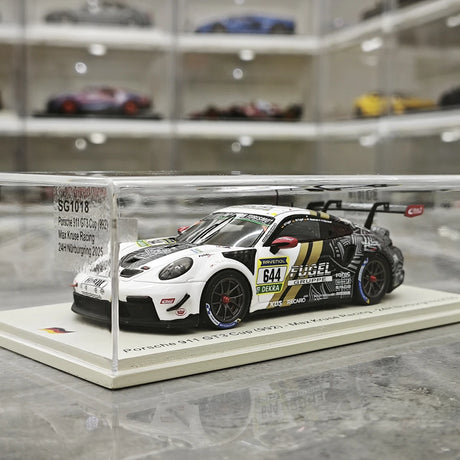 1:43 Porsche 2025 911 GT3 Cup 992 #644 Max Kruse Racing 24h Nurburgring model car by Spark - view 12