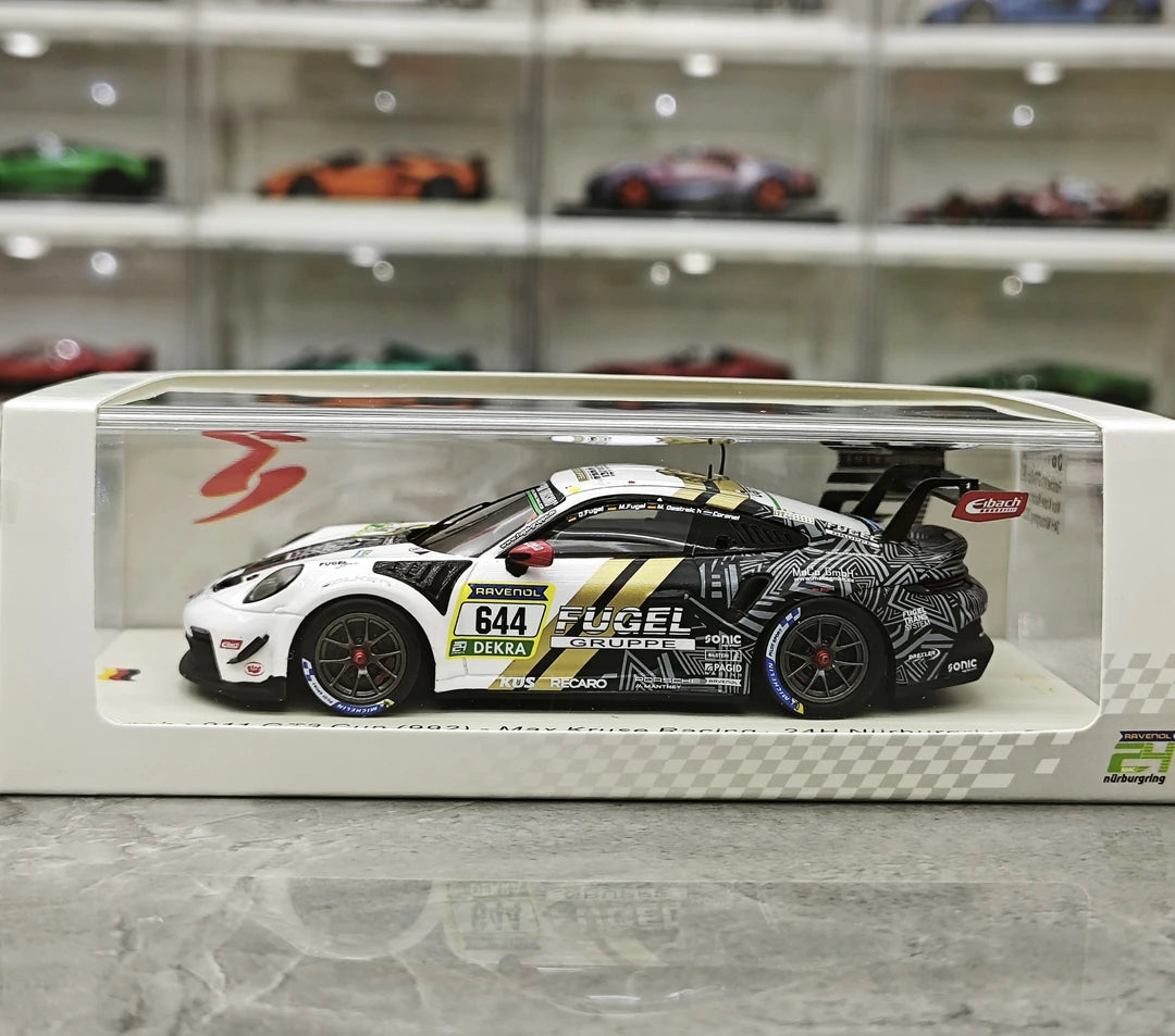 1:43 Porsche 2025 911 GT3 Cup 992 #644 Max Kruse Racing 24h Nurburgring model car by Spark - view 13