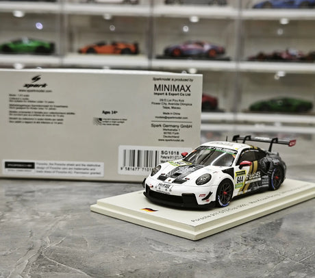 1:43 Porsche 2025 911 GT3 Cup 992 #644 Max Kruse Racing 24h Nurburgring model car by Spark - view 14
