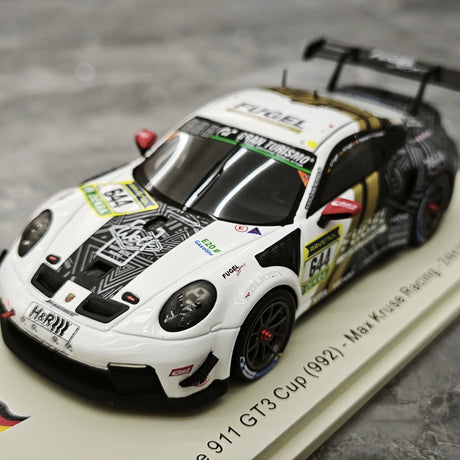 1:43 Porsche 2025 911 GT3 Cup 992 #644 Max Kruse Racing 24h Nurburgring model car by Spark - view 4