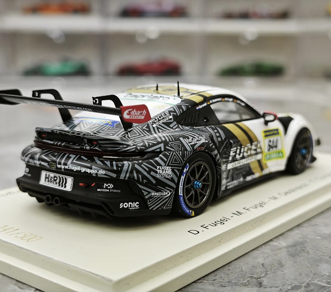 1:43 Porsche 2025 911 GT3 Cup 992 #644 Max Kruse Racing 24h Nurburgring model car by Spark - view 8