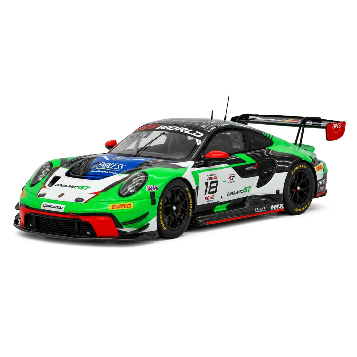 Porsche 2025 911 GT3 R 992 #120 ライト・モータースポーツ 24時間スパ 1:43 レジンコレクターモデル - 15ページ目を見る