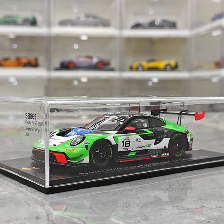 Porsche 2025 911 GT3 R 992 #18 Dinamic GT 24h Spa 1:43 hartsikeräilymalli – näytä 12