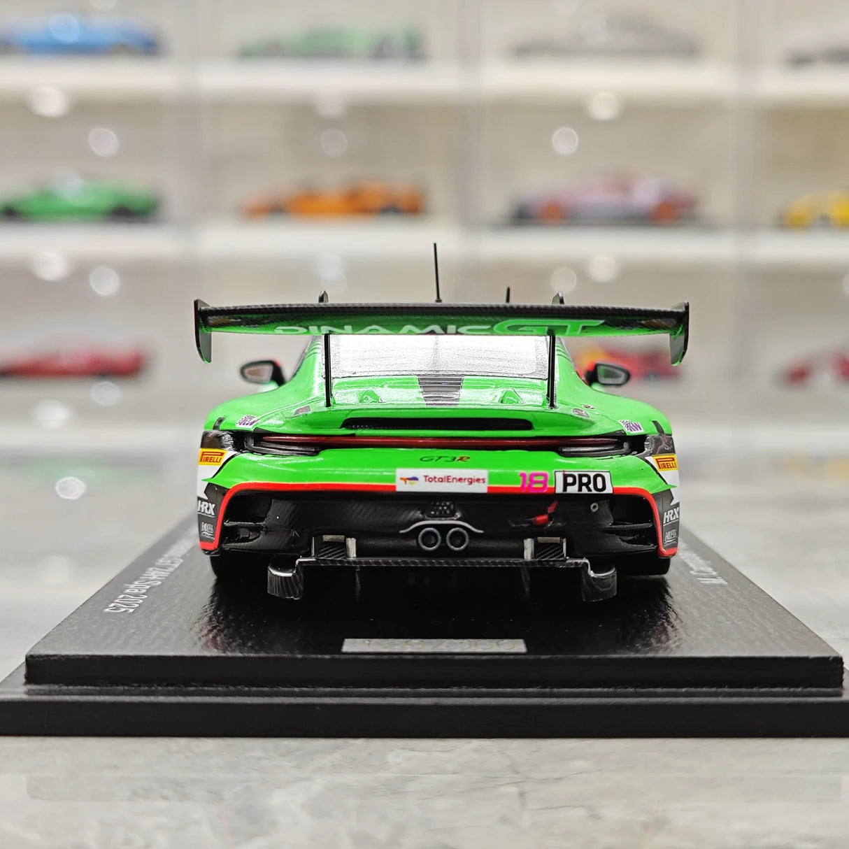 Porsche 2025 911 GT3 R 992 #18 다이나믹 GT 24시간 스파 1:43 레진 수집 모델 - 뷰 7