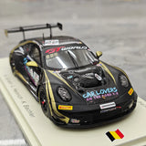 Porsche 2025 911 GT3 R 992 #22 Schumacher CLRT modelo colecionável de resina Spa 1:43 24h - ver 10