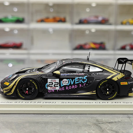 Porsche 2025 911 GT3 R 992 #22 Schumacher CLRT 24h Spa 1:43 hartsikeräilymalli - näkymä 5